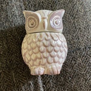 Owl tiny storage jar